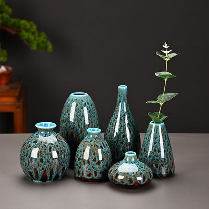 Chinese Ceramic Kiln Flower Vase for Home Decoration