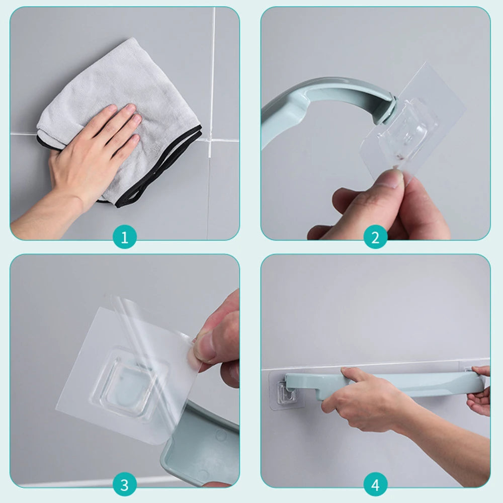 Self-Adhesive Towel Rack – No Tools Required
