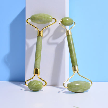 The Anti-Aging Natural Jade Roller for Facial Slimming & Relaxation