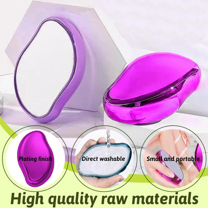 Crystal Painless Hair Removal Beauty Depilation Glass for easy shaving