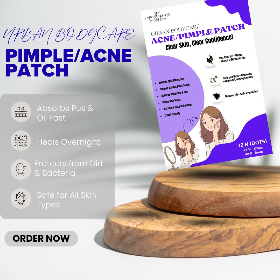 Urban Bodycare Hydrocolloid Acne Pimple Patch 72 dots