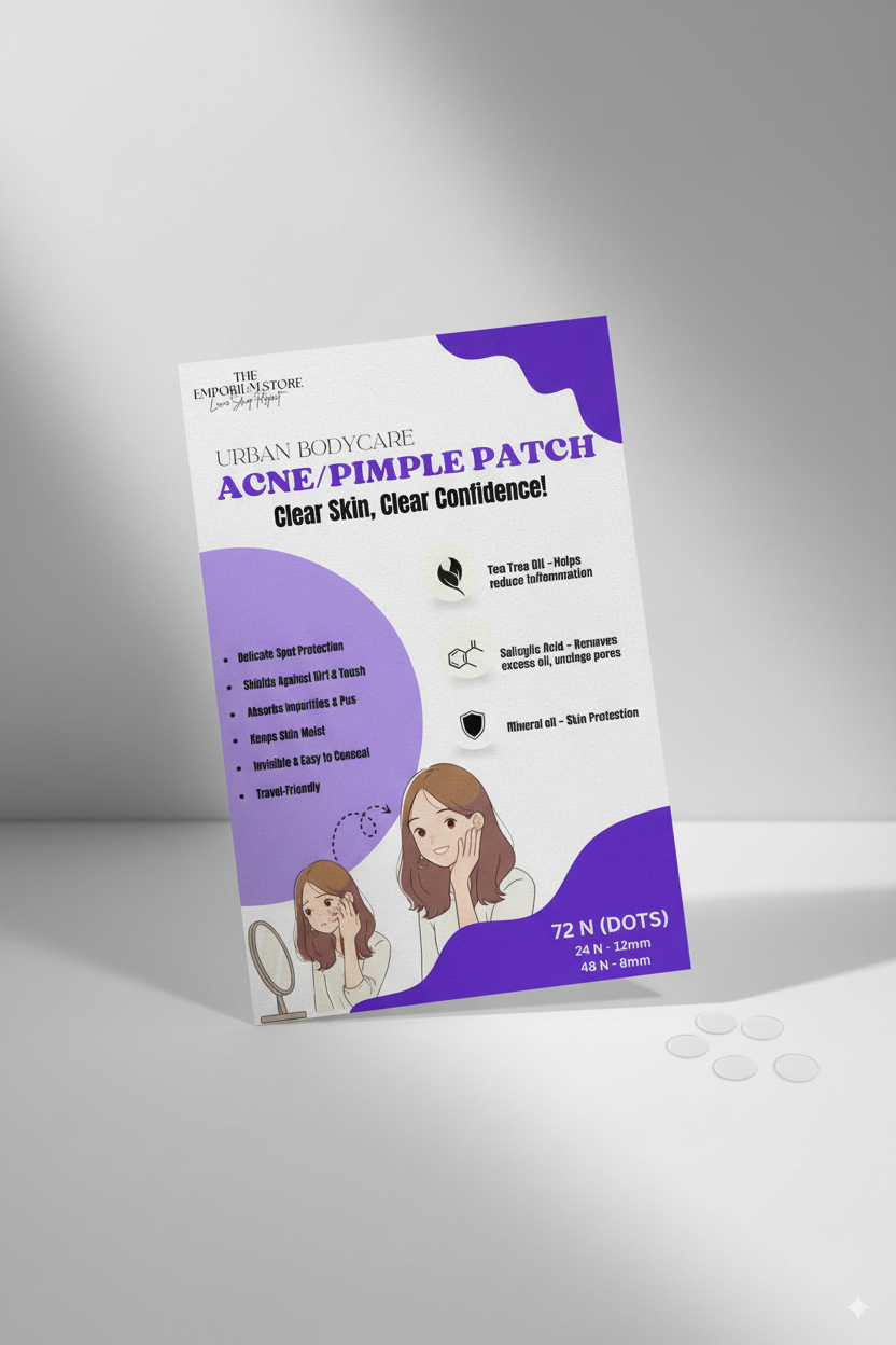 Urban Bodycare Hydrocolloid Acne Pimple Patch 72 dots