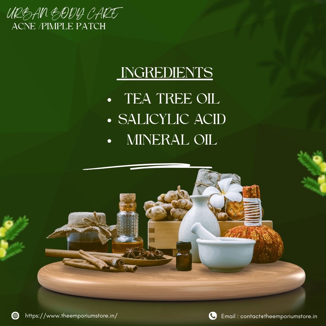 Urban Bodycare Hydrocolloid Acne Pimple Patch 72 dots