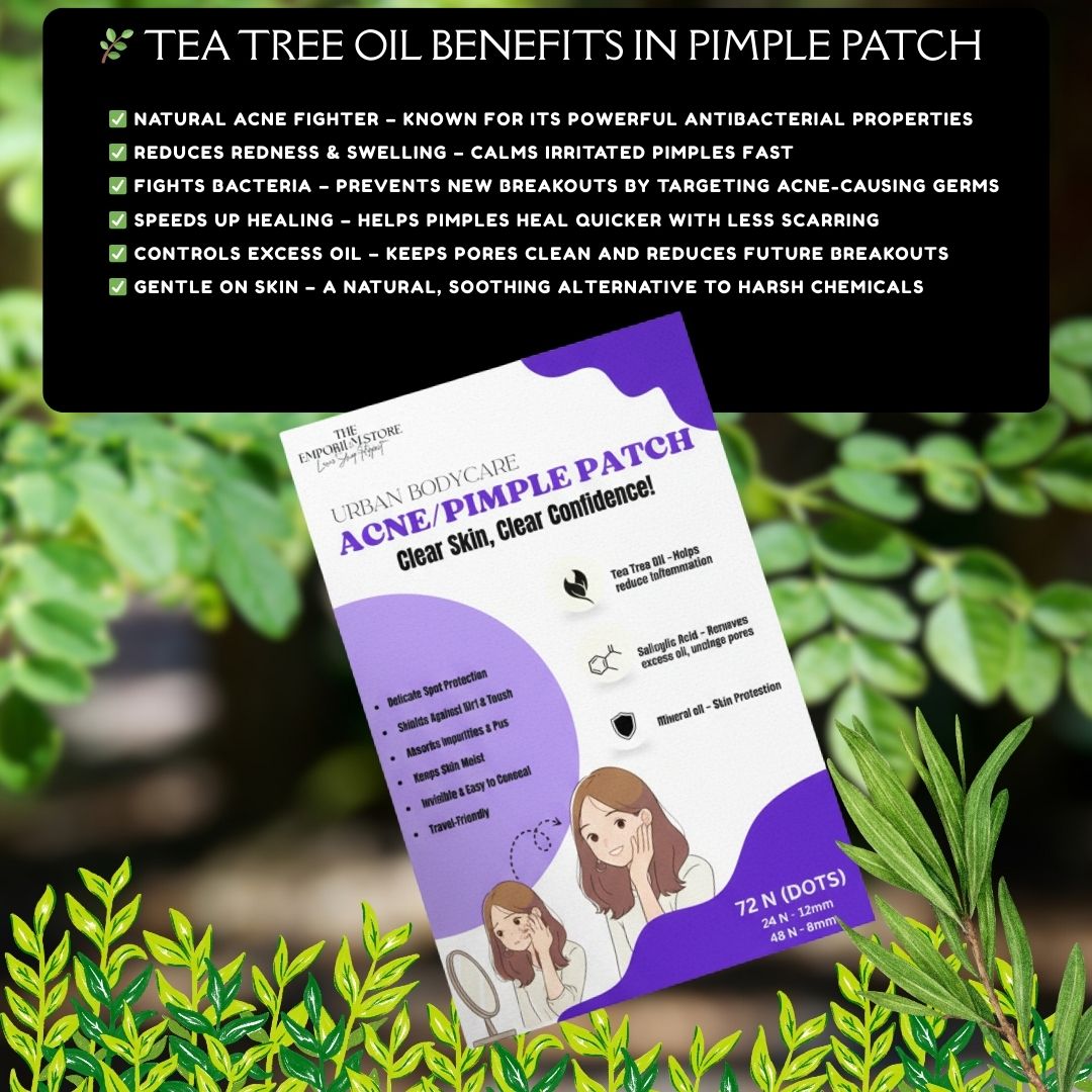 Urban Bodycare Hydrocolloid Acne Pimple Patch 72 dots