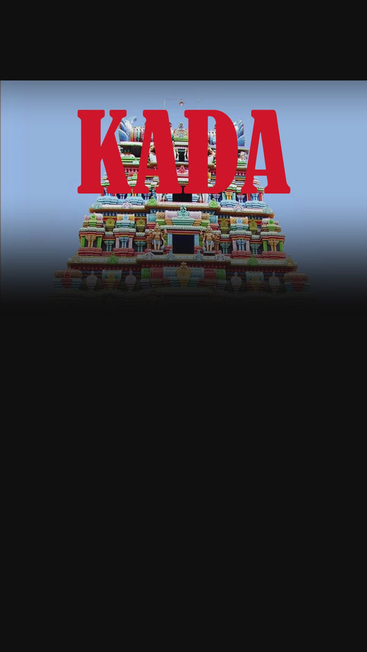 Spiritual Temple Kada – Premium Metal Kaappu with Gold & Silver Coating